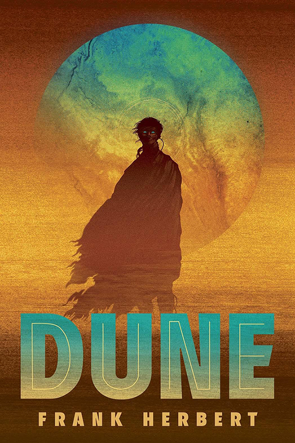 Book cover for Dune, a space opera sci-fi sub-genre