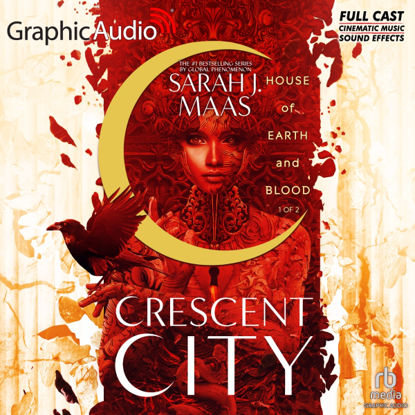 GraphicAudio cover for Crescent City